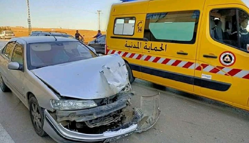 الشلف: 3 جرحى في حادثي مرور ببلدية عين أمران