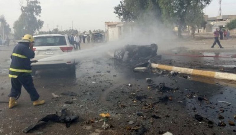 قتيلان بتفجير امام مقر لتجنيد البشمركة في منطقة متنازع عليها شمال شرق بغداد