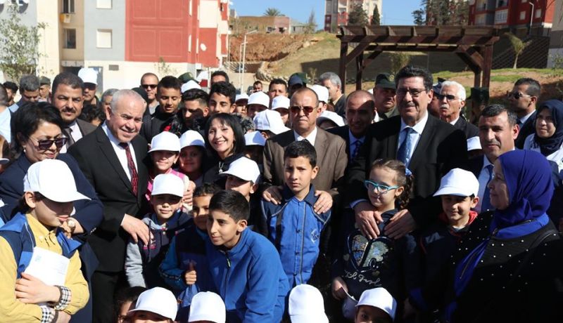 تنظيم حملة تشجير كبرى على مستوى المدينة الجديدة لسيدي عبد الله