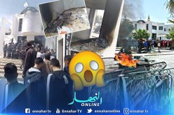 بالصور .. المقصون من السكن الإجتماعي يغلقون الطريقين الوطنيين رقم 3 و10 بعين مليلة