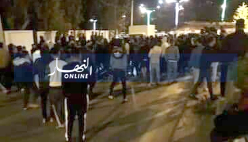 قسنطينة : وقفة إحتجاجية ليلية لطلبة إقامة 8 نوفمبر