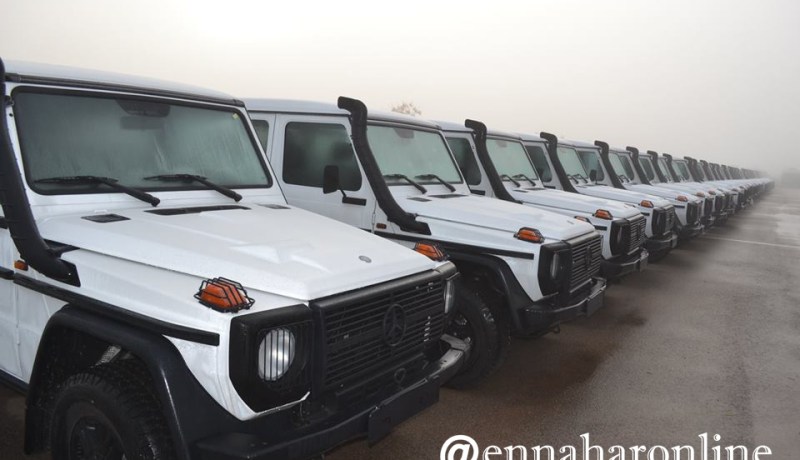 بالصور.. الجيش يسلم 546 سيارة لولاية بومرداس وسونطراك والشرطة