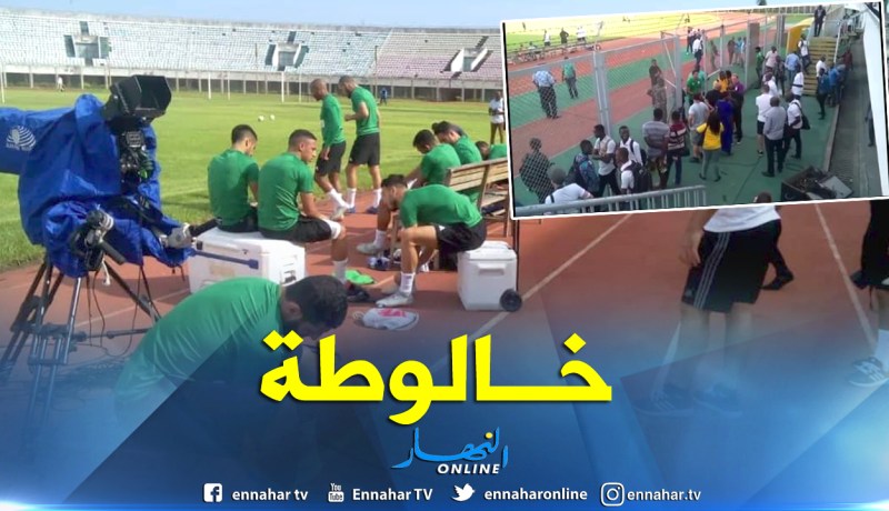 بالفيديو.. فوضى كبيرة في تدريبات “الخضر” !!