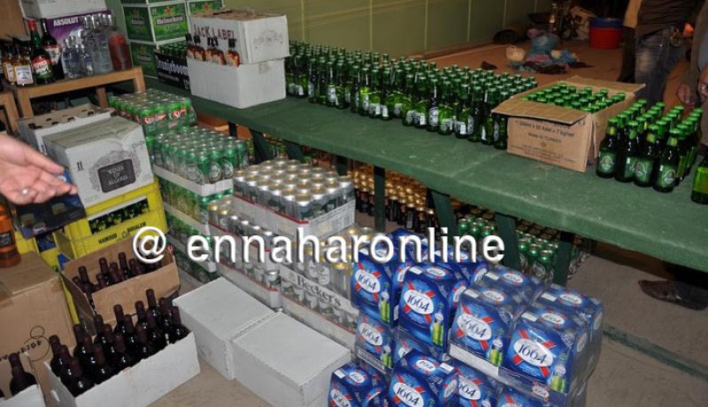 حجز 1440 قارورة خمر بتلمسان