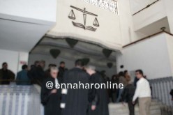 محاموا المحكمة الإدارية ببشار يحتجون