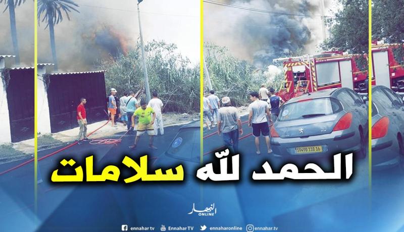 نشوب حريق بممر بيكار بالعاصمة