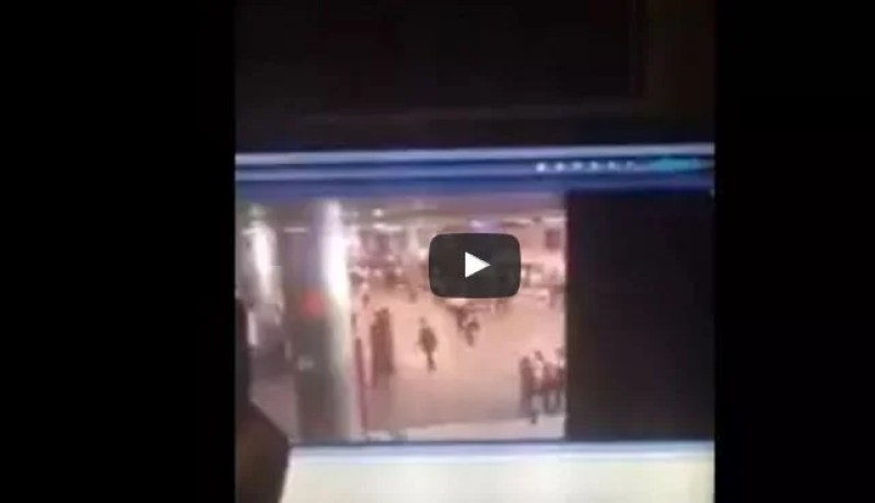 بالفيديو.. لحظة الإنفجار في مطار أتاتورك