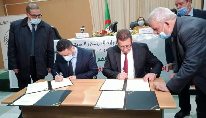 وزارة الفلاحة توقع اتفاقية شراكة مع الوزارة المنتدبة المكلفة بالمؤسسات الصغيرة
