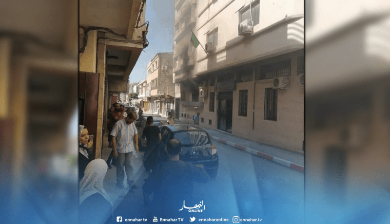الشلف.. حريق داخل مقر مديرية الضرائب و5 حالات اختناق