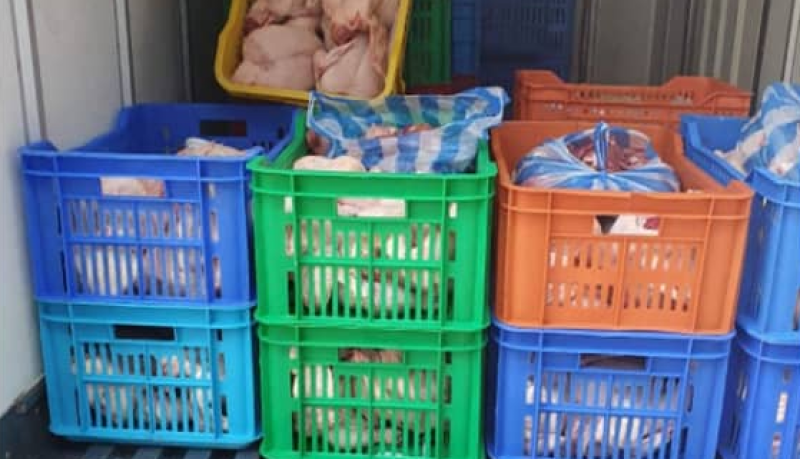 بجاية: حجز أزيد من قنطار دجاج فاسد