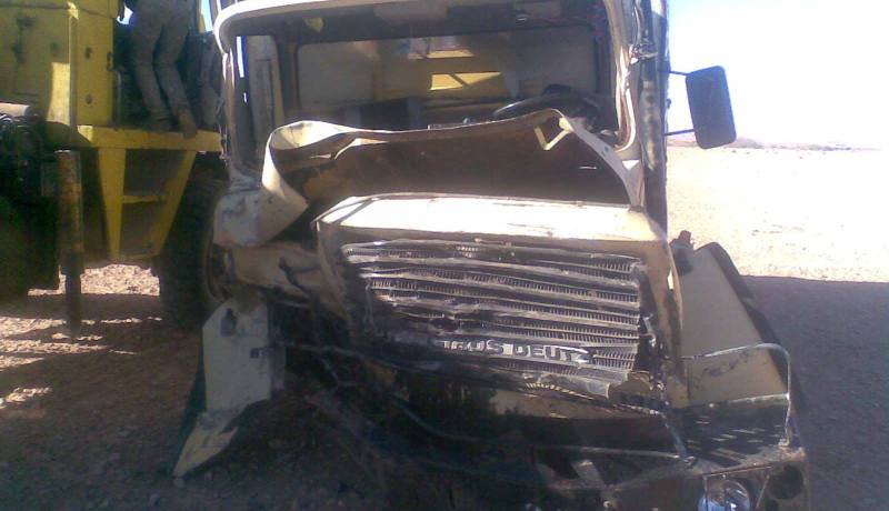 وفاة شخصين في اصطدام شاحنتين قرب وادي العثمانية بميلة