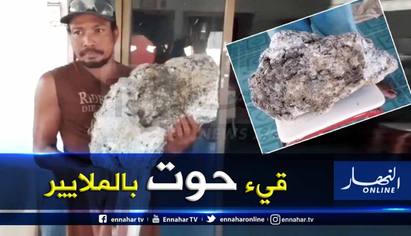 كنز العمر.. عامل نظافة تايلاندي يجد حجرًا غريبًا