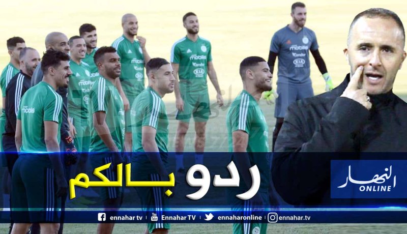 بلماضي يحذر لاعبيه قبل مواجهة بوتسوانا