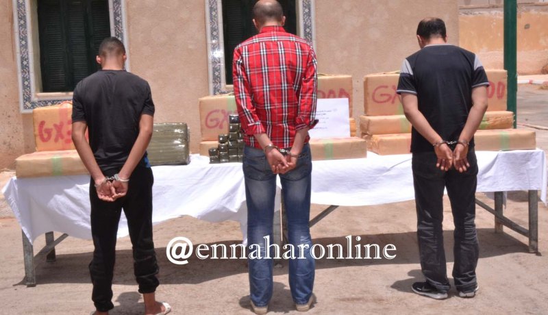 حجز 54 كلغ من المخدرات بتلمسان