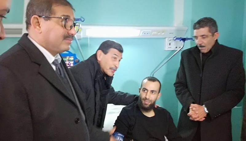 السلطات تتكفل بنقل الرياضي “بوعقل” للعلاج بفرنسا