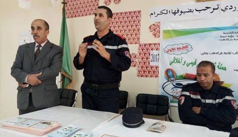 بالصور .. الحماية المدنية بتبسة تُحسّس حول خطر غاز المدينة