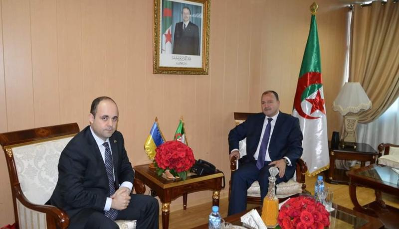 بالصور.. حطاب يستقبل سفير أوكرانيا