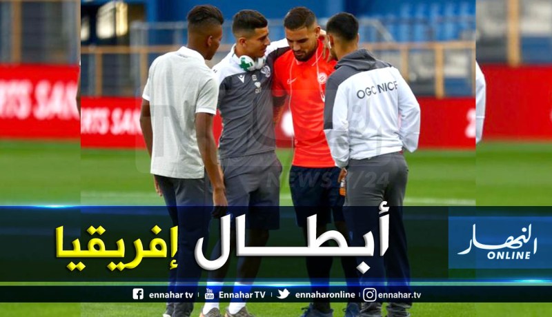 صدام جزائري في مباراة مونبيلية ونيس