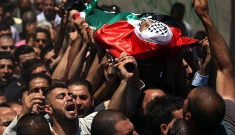 استشهاد طفل فلسطيني برصاص الاحتلال شمال القدس