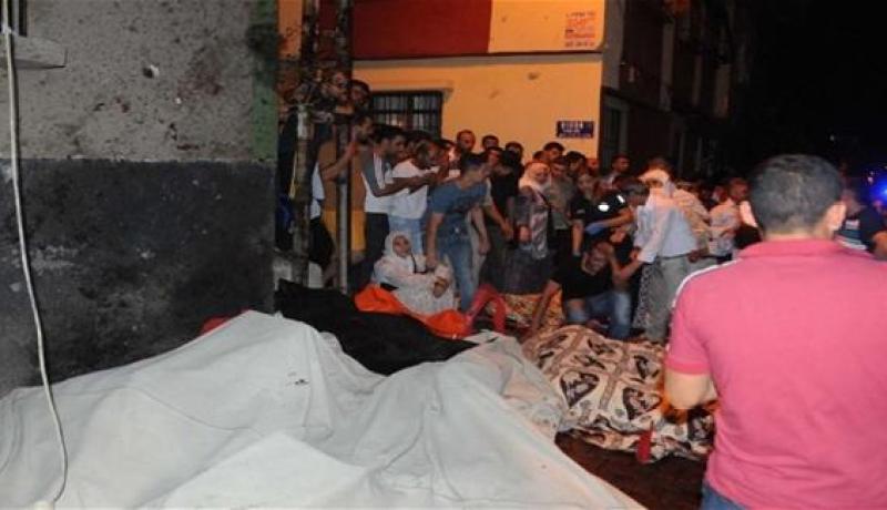 بالصور .. 30 قتيلا و94 جريحا بانفجار في حفل زفاف بغازي عنتاب التركية