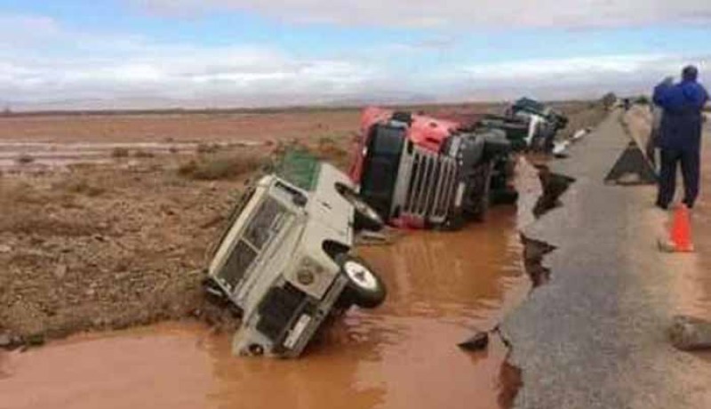 سيول تتسبب في فقدان شخص وهلاك 50 رأس ماشية وعزل عدة مناطق في إليزي