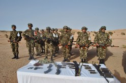 بالصور الجيش يحبط عملية إدخال كمية كبيرة من الأسلحة والذخيرة في تندوف