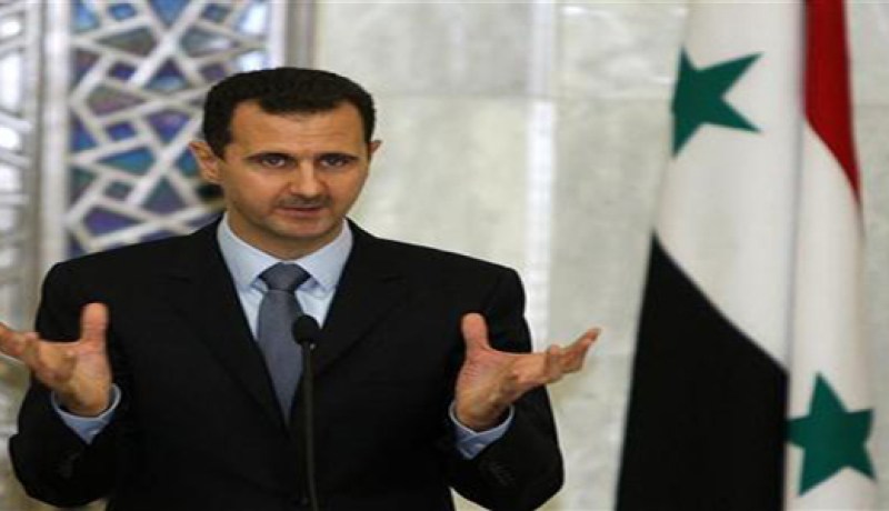 الرئيس السوري يتهم جهات خارجية بدعم المجموعات الإرهابية في بلاده بالمال والسلاح