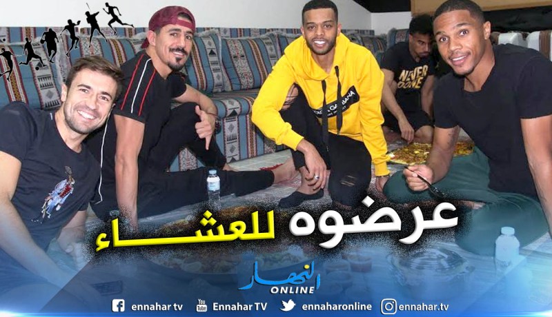 بونجاح في “قعدة” عربية أصيلة !!