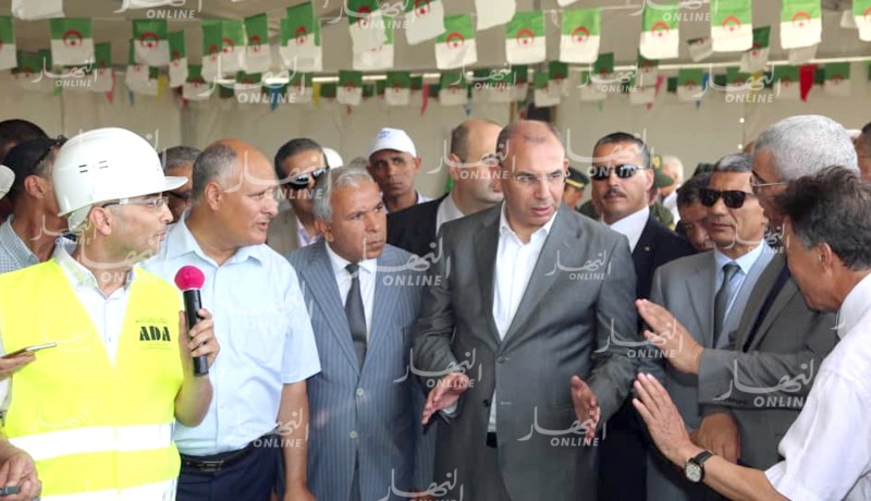 بالصور.. زعلان في زيارة عمل بالطارف