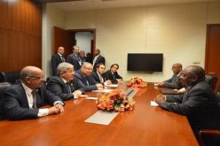 لقاء يجمع أويحي ورئيس جنوب إفريقيا بأديس أبابا