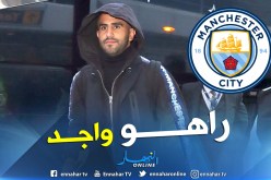 “محرز” يتنقل إلى فرنسا إستعدادا لمواجهة “ليون”