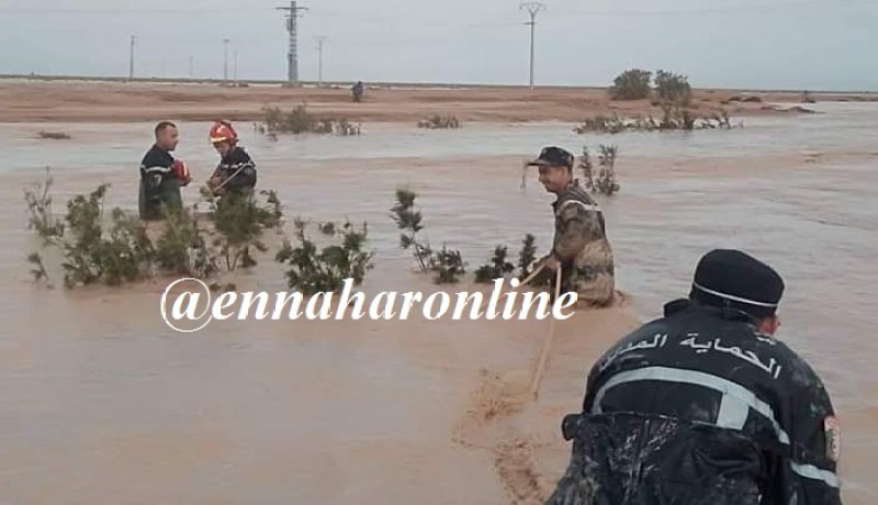 طوارئ في 8 ولايات والسيول تشرّد عائلات وتقطع الطرقات