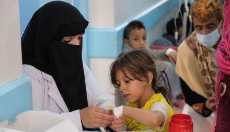 ارتفاع حصيلة وفيات الكوليرا إلى 315 حالة في اليمن