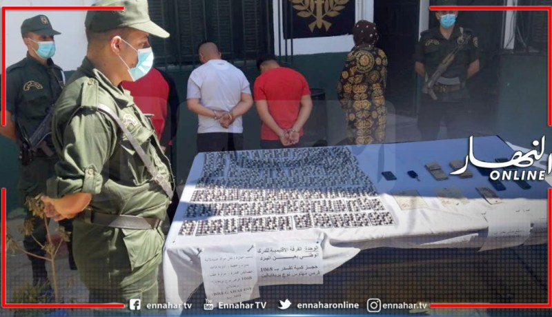 سيدي بلعباس: توقيف 4 أشخاص من بينهم إمراة وحجز أزيد من 1060 قرص مهلوس