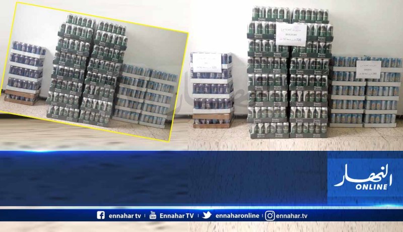 حجز أزيد من 1800 قارورة خمر بتيلات وبطيوة في وهران