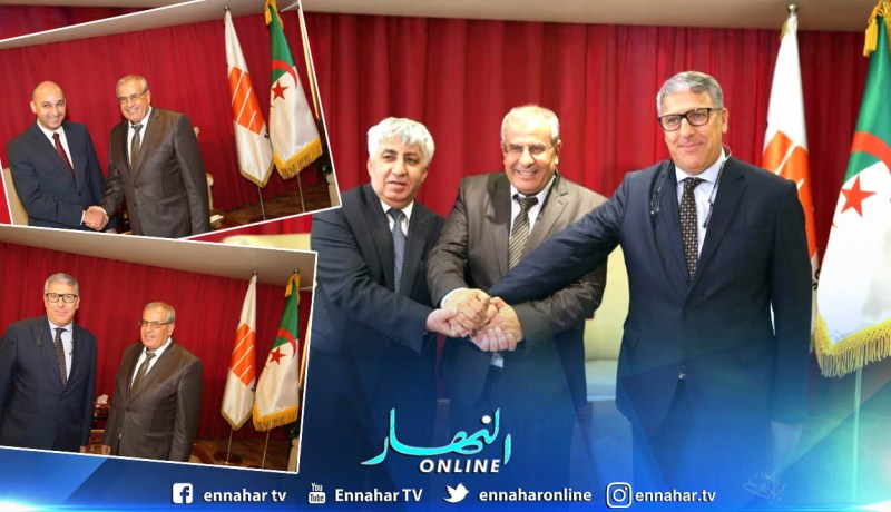 بالصور.. تنصيب كل من الرئيس المدير العام الجديد لشركة نفطال وطاسيلي للطيران