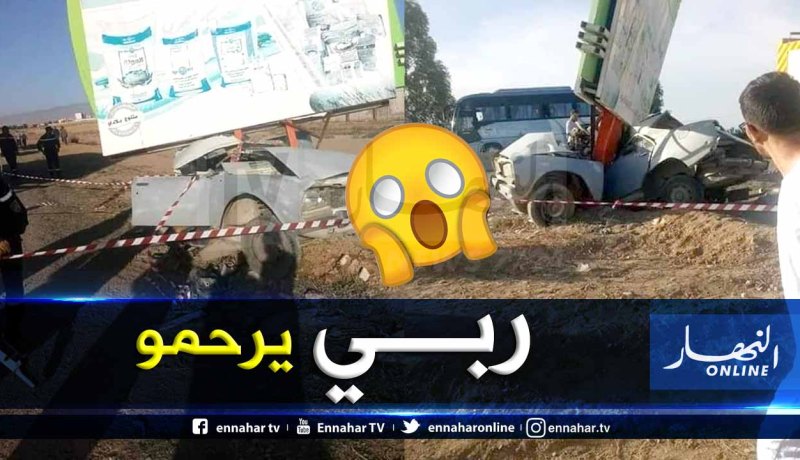 قتيلان وجريح في حادث مرور بالمسيلة