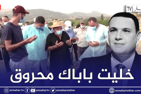 شاهد والد الفقيد الاعلامي كريم بوسالم يودع إبنه بكلمات جد مؤثرة..” لي عندو مشكل مع كريم يسمحلو”