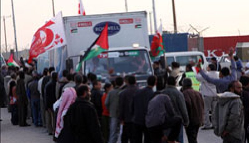 لجنة شريان الحياة الاردنية تستعد  لاطلاق قافلة إلى قطاع غزة في العاشر من ماي المقبل