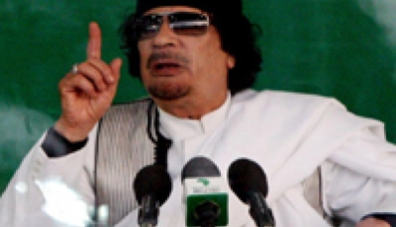 الطالب معمر القذافي ..يحفظ القرءان الكريم كاملاً جيد في التاريخ ضعيف في الحساب
