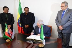 بن صالح يعزي إثيوبيا من بوابة سفارتها بالجزائر