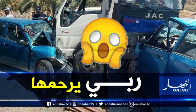 ورڨلة : قتيلة وجريح في حادث مرور بتڨرت