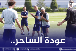 محرز سعيد بعودته لمداعبة الكرة