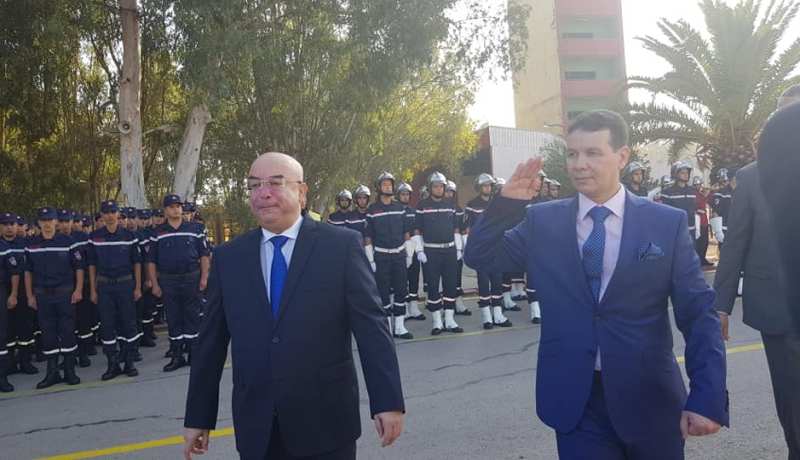 دحمون: الجزائر مستعدة لتكوين وتدريب أعوان الحماية المدنية للدول الشقيقة