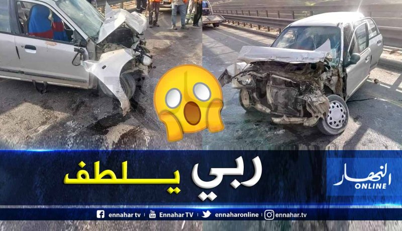 البويرة: 5 جرحى في إنحراف سيارة بالجباحية
