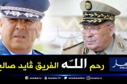 أونيسي خليفة يعزي عائلة وقيادة وأفراد الجيش في وفاة الفريق احمد ڨايد صالح