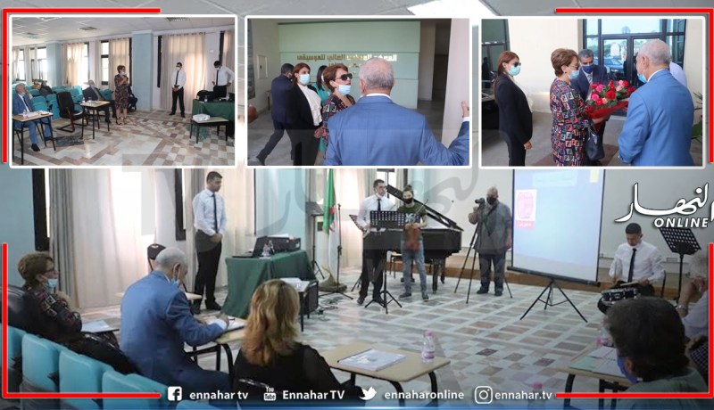 وزيرة الثقافة تحضر مناقشات تخرج دفعة طلبة ضباط الجيش الوطني الشعبي