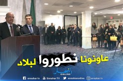 مساهل يجتمع بممثلي الجالية الجزائرية المقيمة بأمريكا