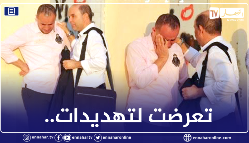 بالفيديو.. رئيس واد سلي والمُدرب حموش يبكيان بعد تضييع الصعود