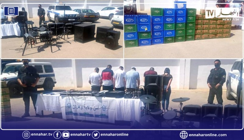 الأمن يداهم حفلا موسيقيا ماجنا بملهى ليلي في وهران
